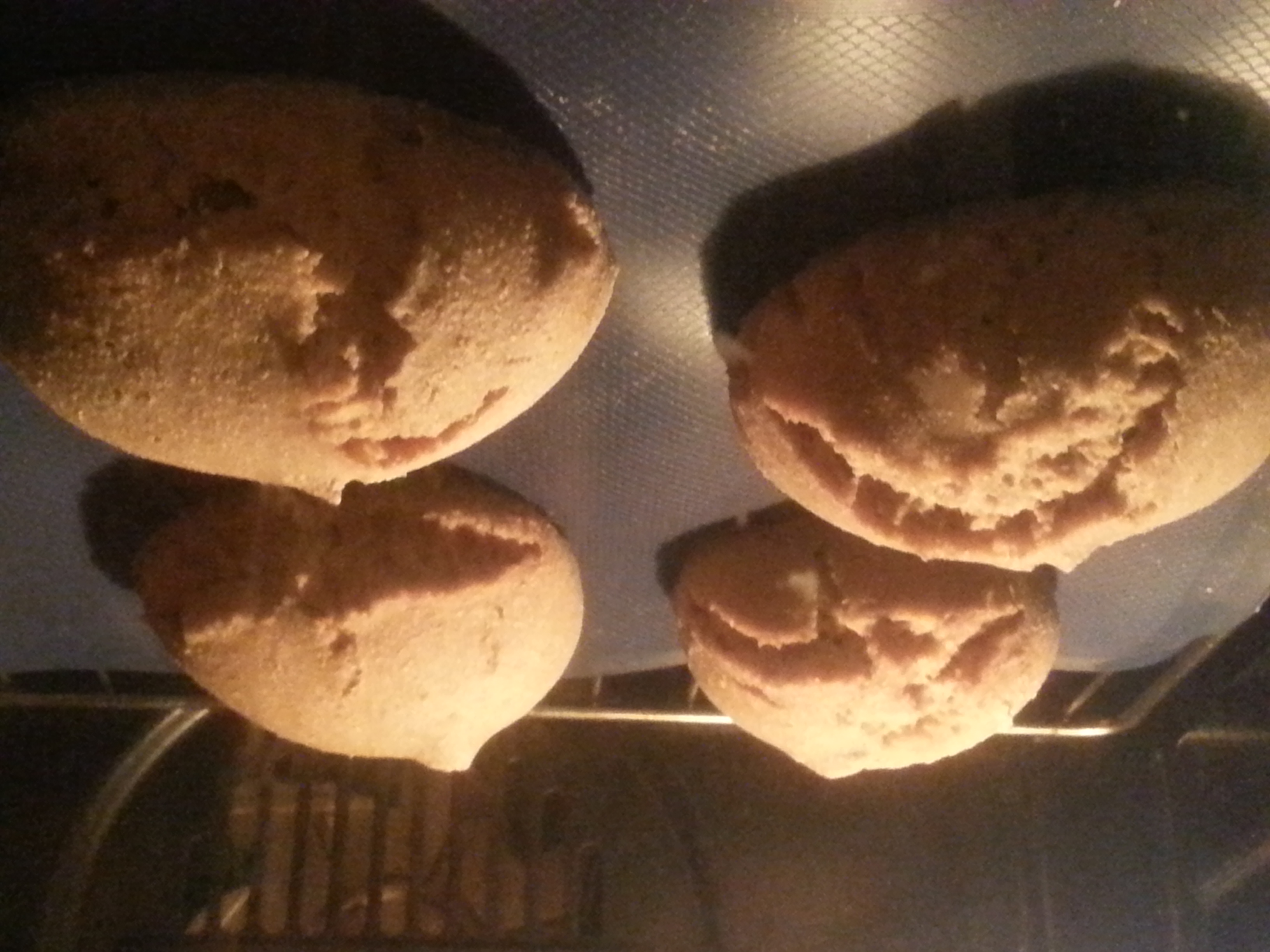 Dinkelbrötchen, mit Wildhefe. Dinkel ist das gesündeste Korn.
